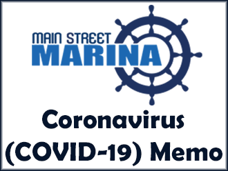 Main Street Marina Coronavirus (COVID-19) Memo