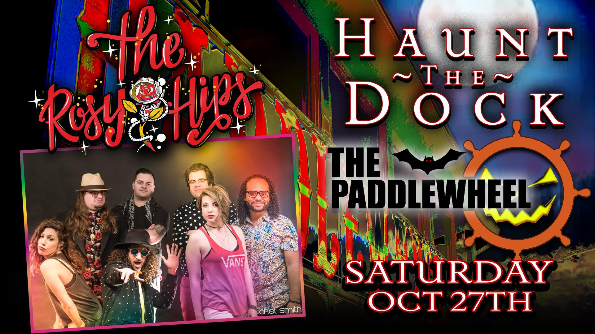 The Rosy Hips for our Halloween Party at the Paddlewheel