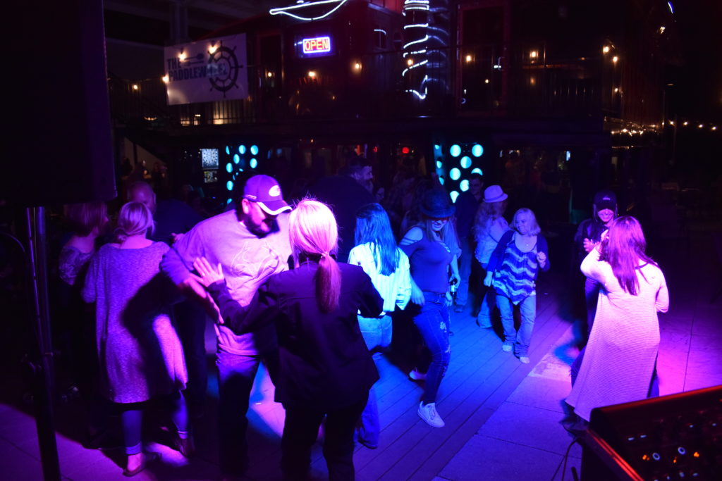 The Dance Floor is always open at The Paddlewheel