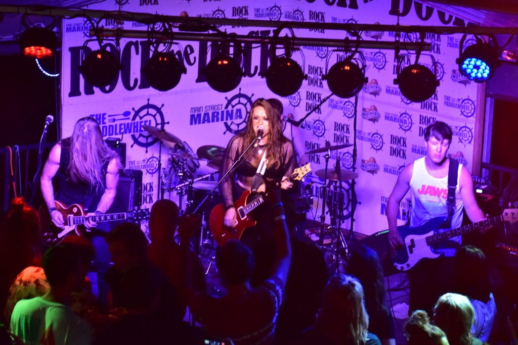 Paralandra Rocks the Dock at The Paddlewheel